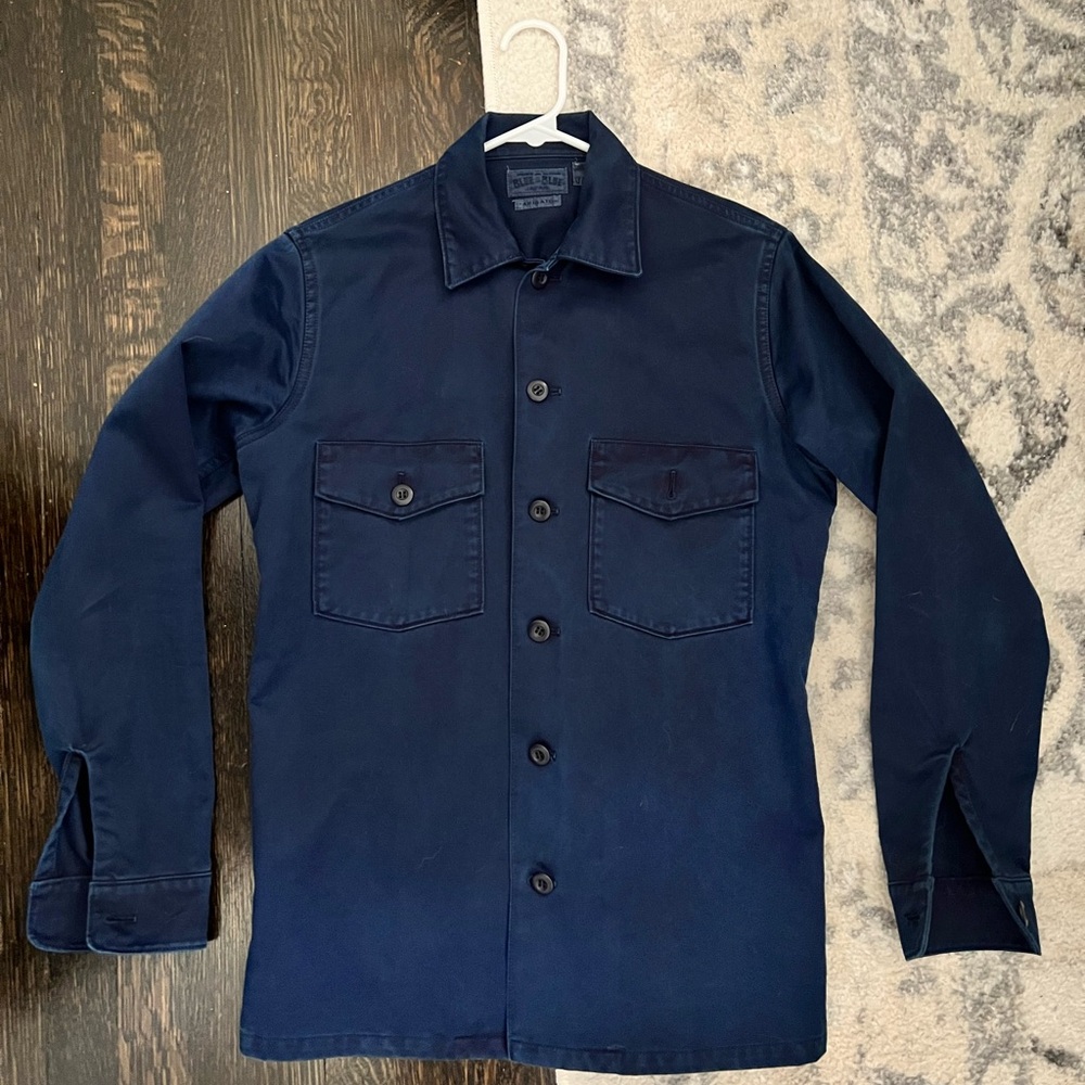 Blue Blue Japan Navy Jacket / Work Shirt size 2